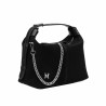 Borsa donna a mano 037g 01 suede nero