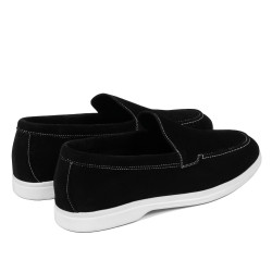Mocassini uomo 980 nero velluto