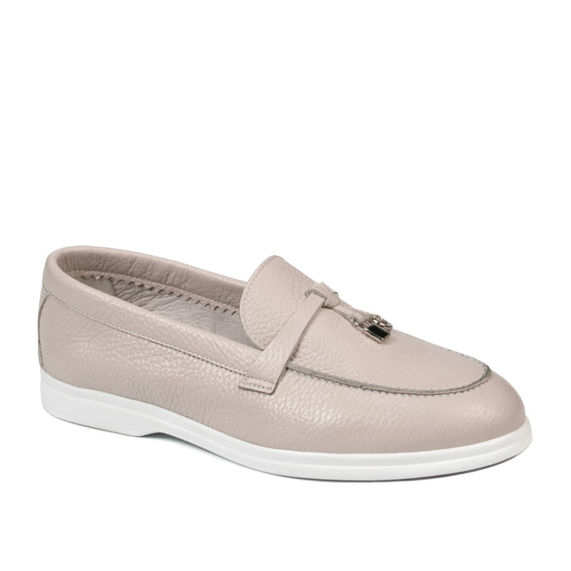 Mocassini donna 6082 bianco porcellana
