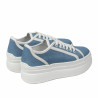 Scarpe sportive donna 6089 jeans blu combinato