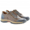 Scarpe sportive uomo 852 indaco + marrone 1