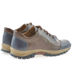 Scarpe sportive uomo 852 indaco + marrone 1