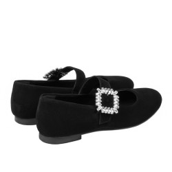 Ballerine donna 1314 nero velluto
