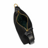 Borsa da donna a mano 037g camoscio nero