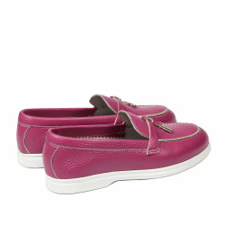 Mocassini donna 6082 biz fucsia
