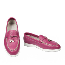 Mocassini donna 6082 biz fucsia