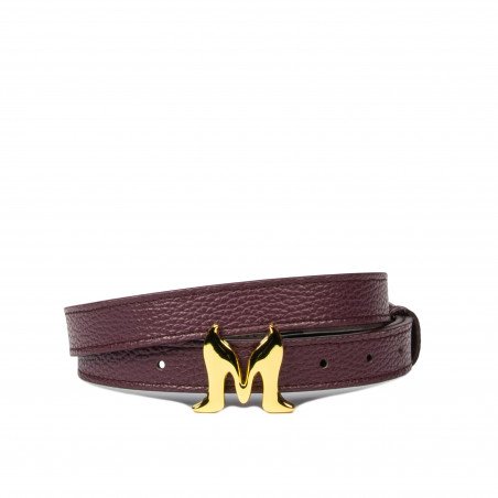 Cintura donna 41mc bordeaux