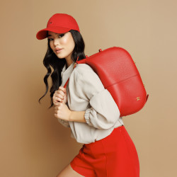Borsa donna a mano 038g rosso caviale lifestyle