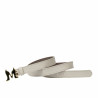 Cintura donna 41cm panna