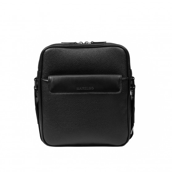 Borsa a tracolla da uomo 303g 01 nera