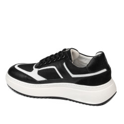 Scarpe sportive donna 6087 nero combinato