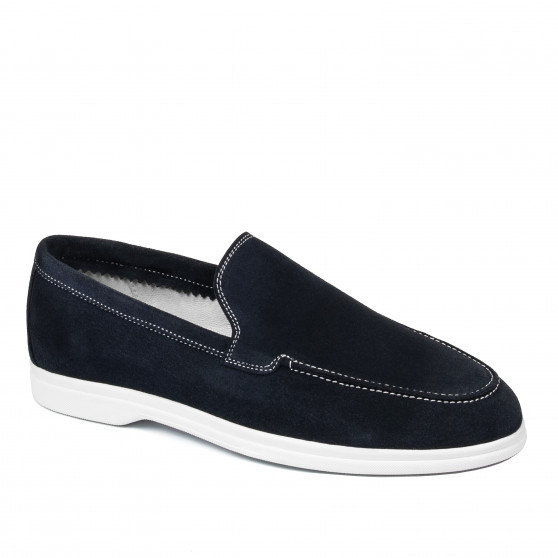 Mocassini uomo 980 indigo velluto