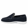 Mocassini uomo 980 indigo velluto