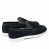 Mocassini uomo 980 indigo velluto