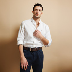 Cintura uomo 34bc marrone caviale lifestyle