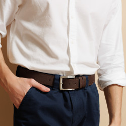 Cintura uomo 34bc marrone caviale lifestyle