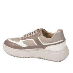 Scarpe sportive donna 6087 sabbia combinata