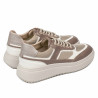 Scarpe sportive donna 6087 sabbia combinata