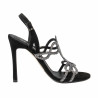 Sandali donna 1317 nero velluto