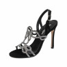 Sandali donna 1317 nero velluto