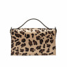 Borsa donna a mano 039g 01 cavallino leopardo