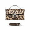 Borsa donna a mano 039g 01 cavallino leopardo