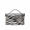 Borsa donna a mano 039g 01 cavallino zebra