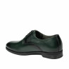 Scarpe eleganti uomo 958 a verde