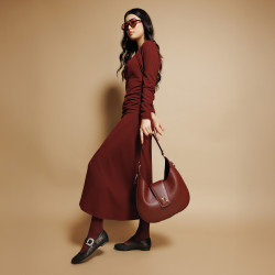 Ballerine donna 1314 nero stampato lifestyle