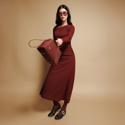 Ballerine donna 1314 nero stampato lifestyle