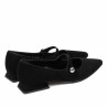 Ballerine donna 1340 nero velluto