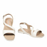 Sandali donna 5112 crema
