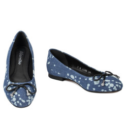 Ballerine donna 1309 blue jeans