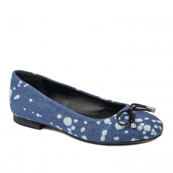 Ballerine donna 1309 blue jeans