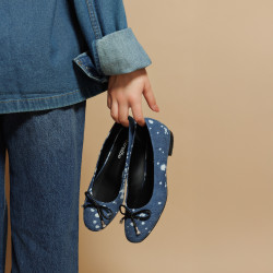 Ballerine donna 1309 blue jeans lifestyle