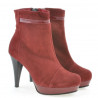 Stivaletti donna 1130 bordeaux antilope