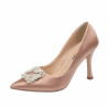 Scarpe eleganti donna 1339 satin nude