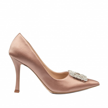 Scarpe eleganti donna 1339 satin nude