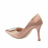 Scarpe eleganti donna 1339 satin nude