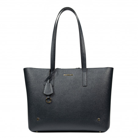 Borsa da donna a tracolla 034g indigo safiano