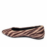 Ballerine donna 1341 zebra camel