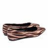 Ballerine donna 1341 zebra camel