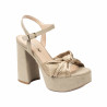 Sandali donna 1310 sabbia velour