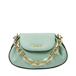 Borsa donna a tracolla 027g verde menta