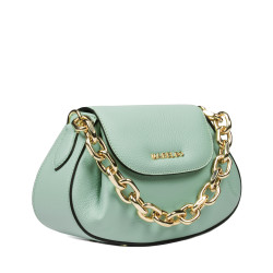 Borsa donna a tracolla 027g verde menta
