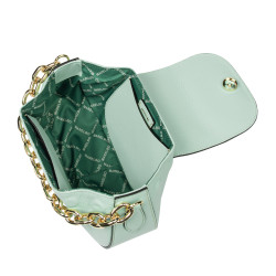 Borsa donna a tracolla 027g verde menta