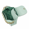Borsa donna a tracolla 027g verde menta