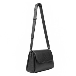 Borsa da donna a tracolla 040g 01 biz nero
