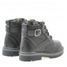 Stivaletti bambini piccoli 21c nero+grigio