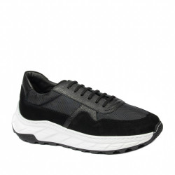 Scarpe casual/sport uomo 986 nero combinato
